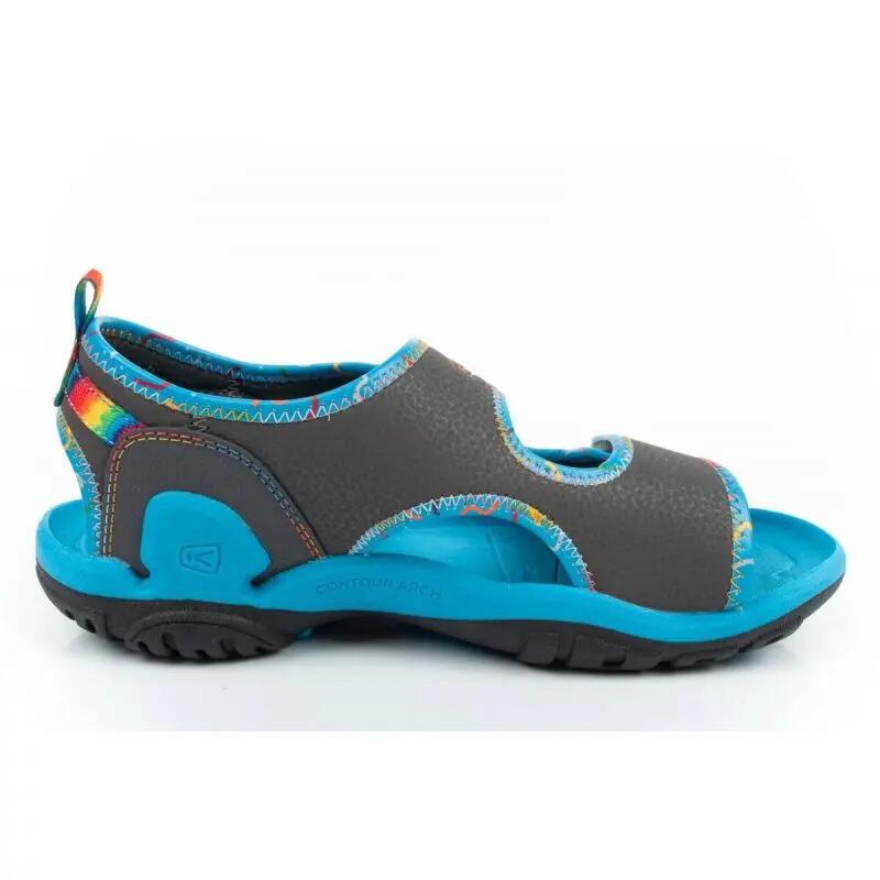 Buty dziecięce Keen Jr Knotch Creek Ot Magnet-tie Dye niebieskie 3/6
