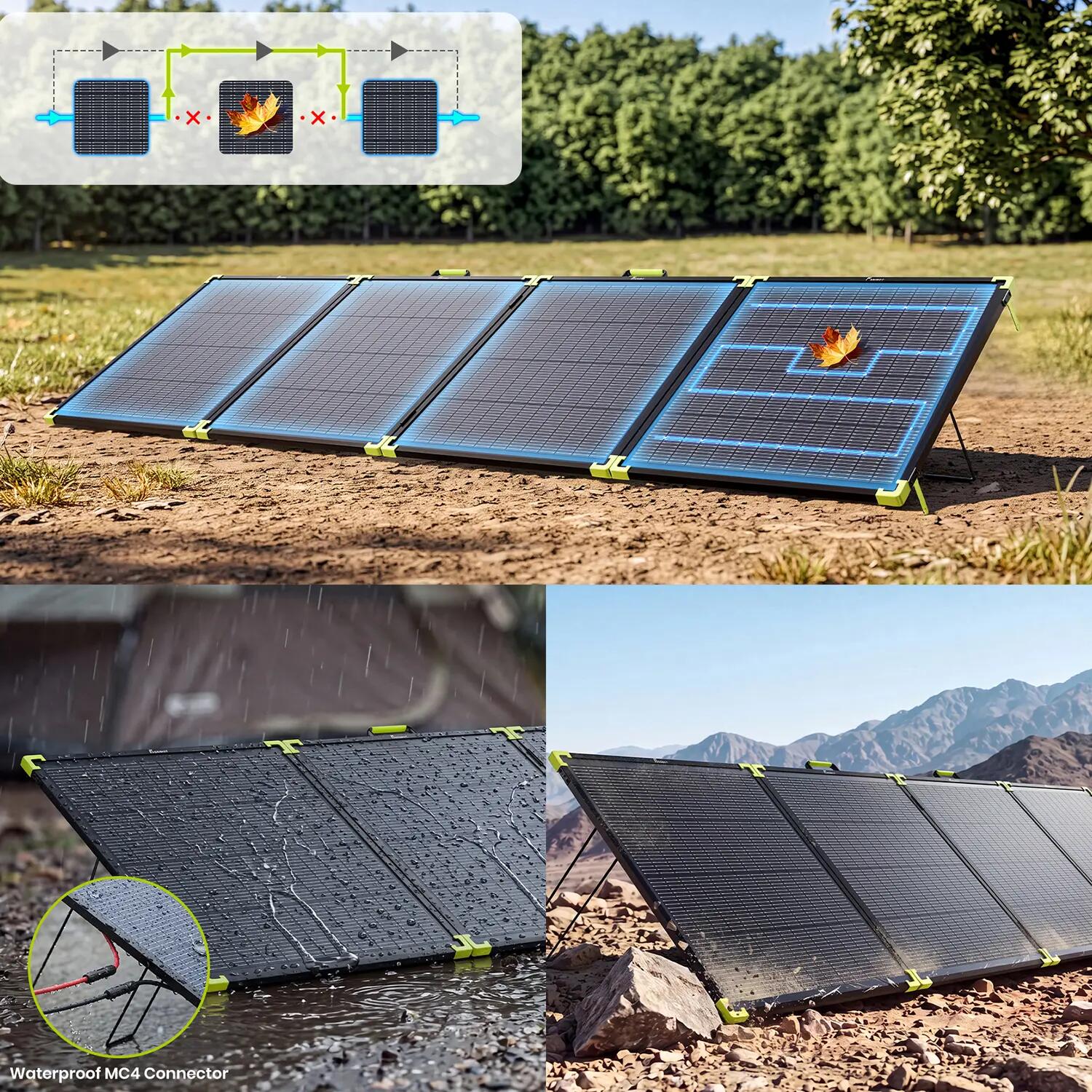 SP400 Pro Pannello solare portatile bifacciale  – 400W 11/12