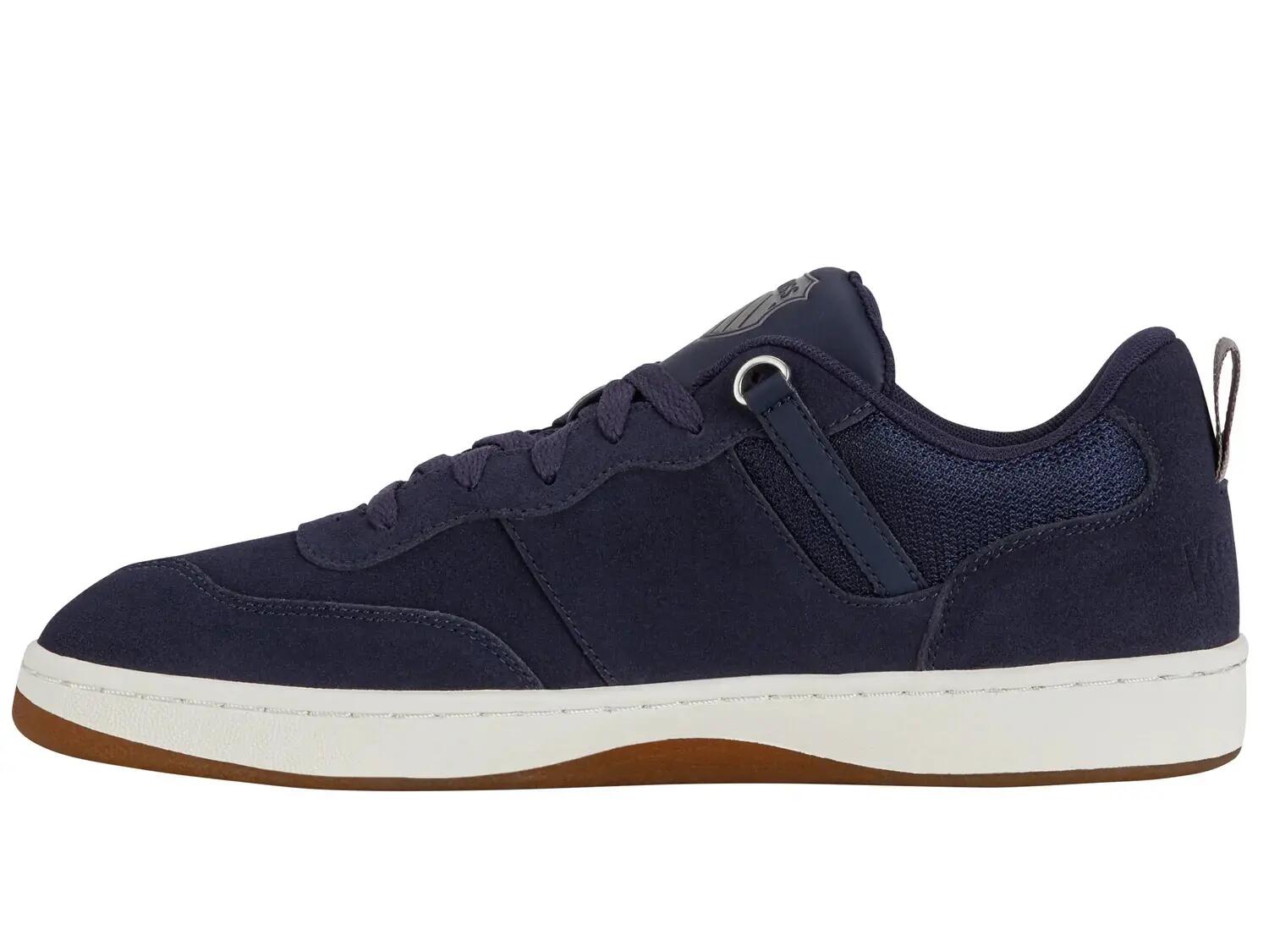 K-SWISS K-Varsity SDE leren sneaker, middernachtblauw, heren 5/8