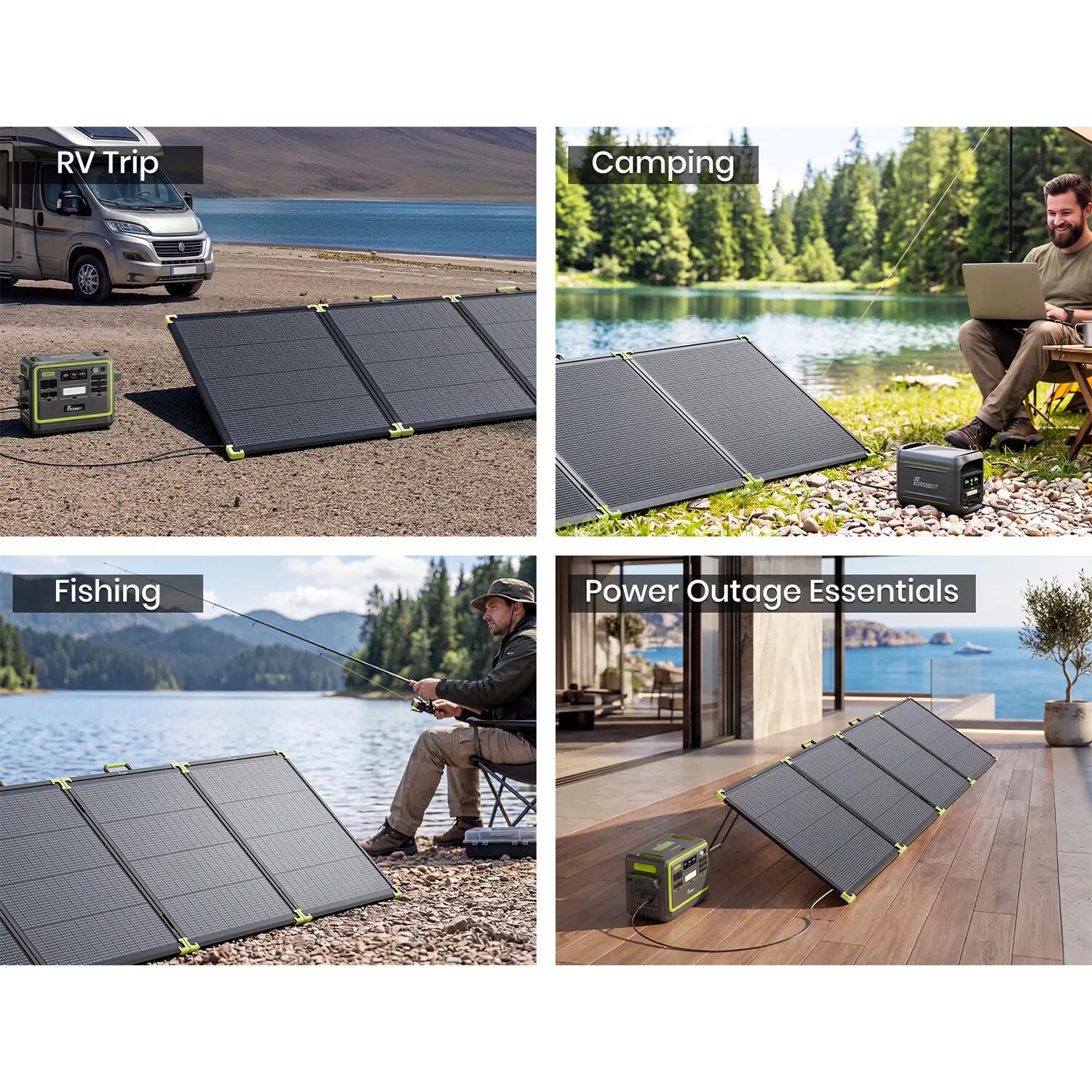 SP400 Pro Pannello solare portatile bifacciale  – 400W 5/12