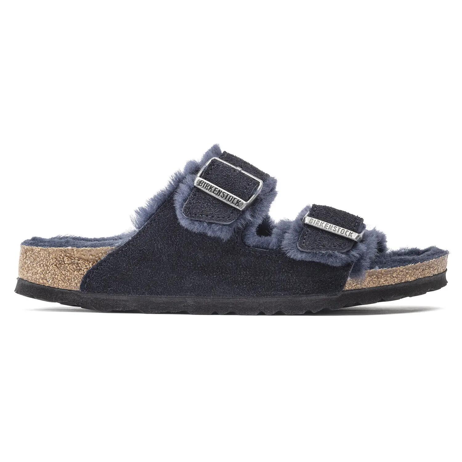 BIRKENSTOCK Arizona VL Shearling Midnight Sandalen Smal (1020583) 8/8