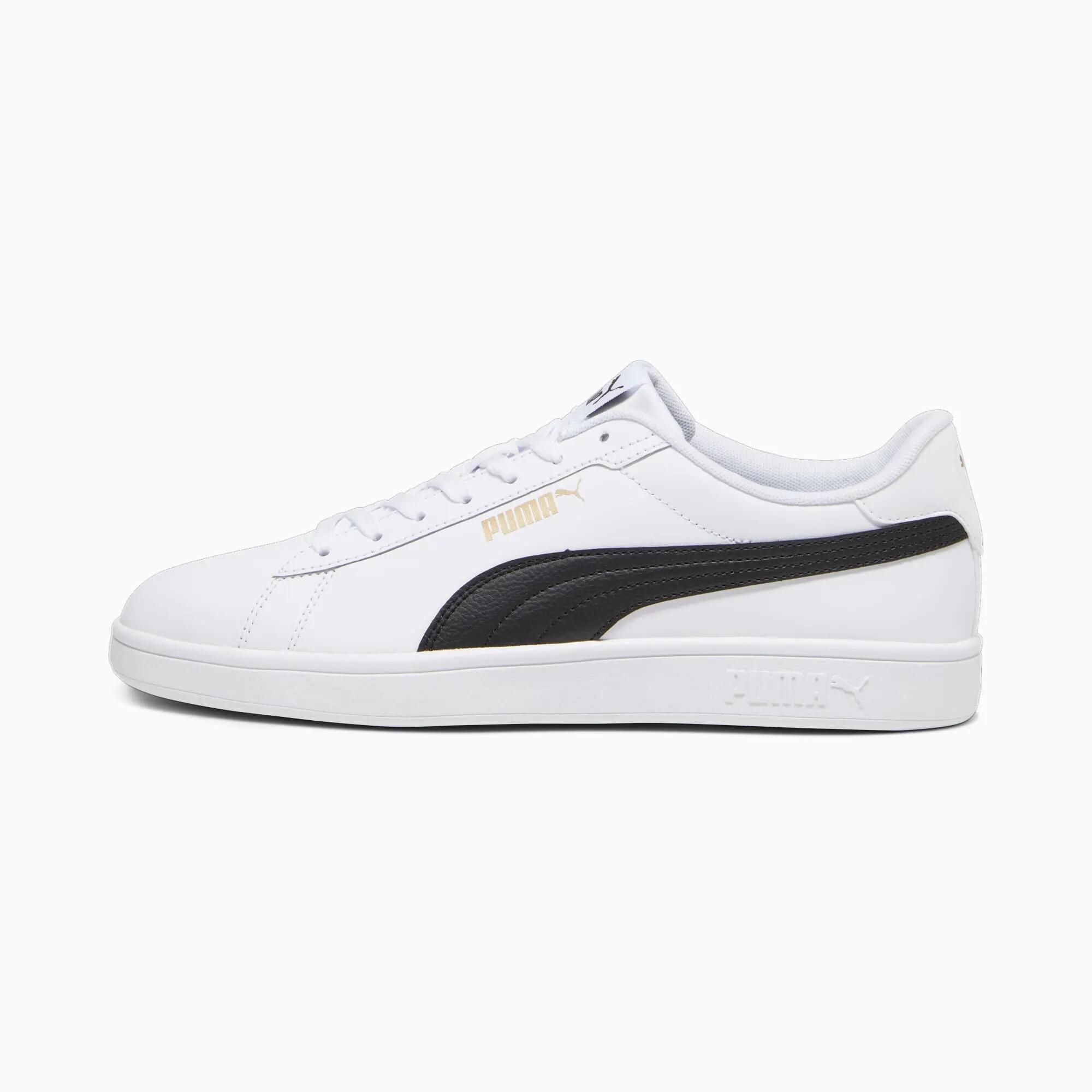 Sapatilhas Smash 3.0 L PUMA White Black Gold 9/15