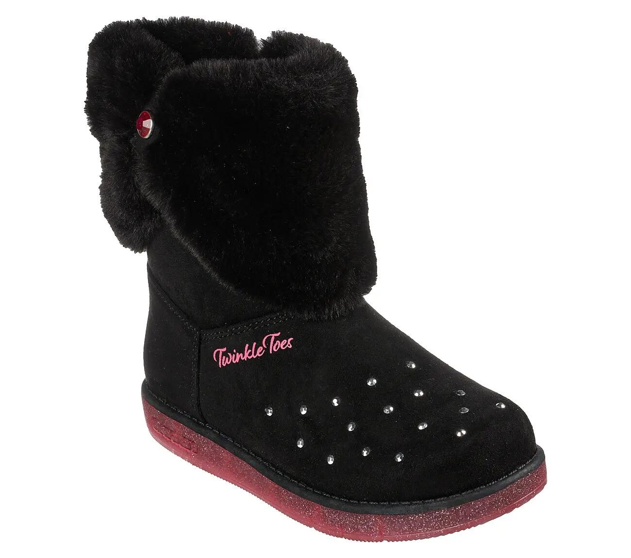 Buty zimowe dziewczęce, Skechers Glitzy Glam - Cozy Cuddlers 5/5