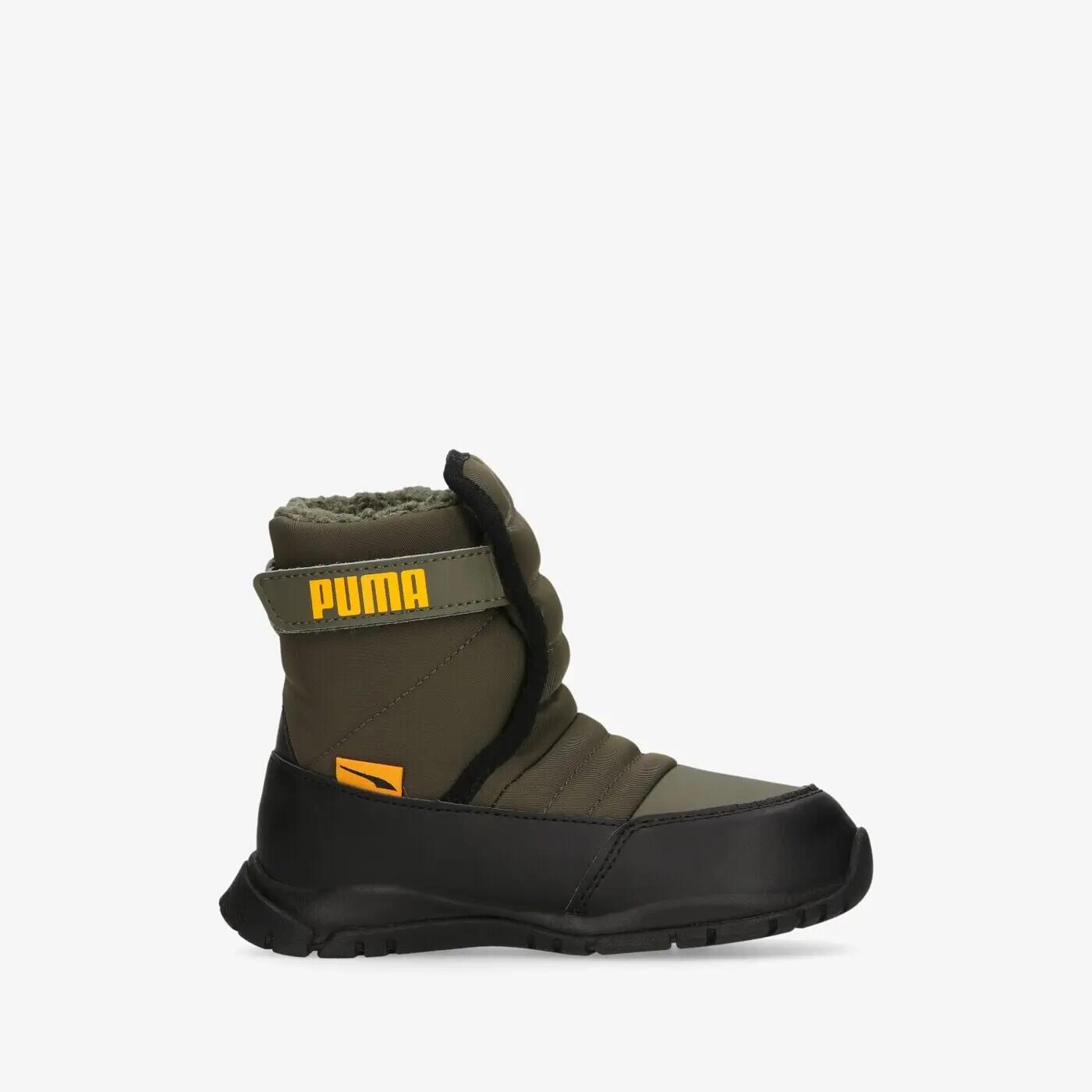 Snowboots van leer voor kinderen (Groen) 6/6