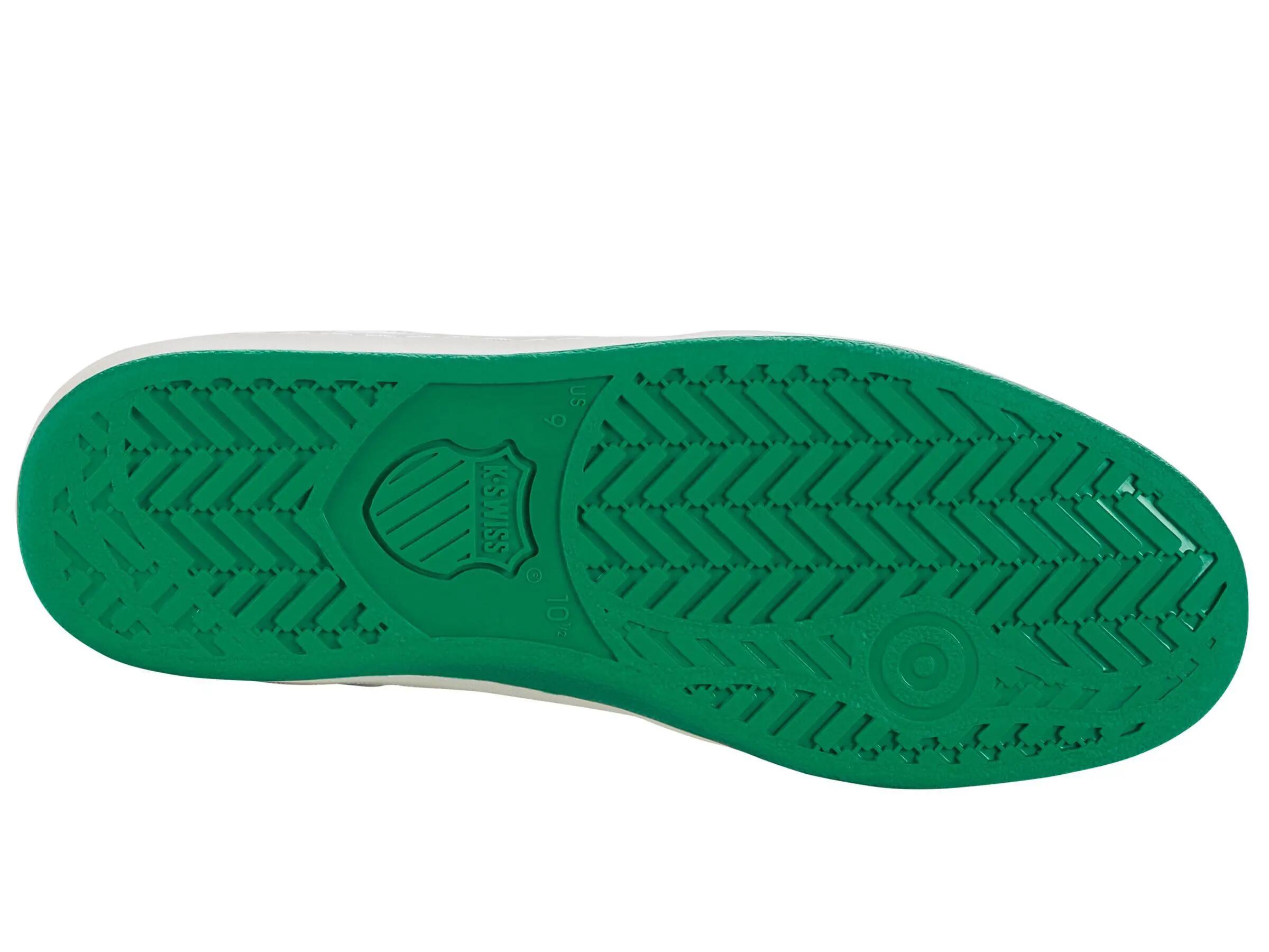 Chaussures basses K‑Swiss K‑Varsity pour homme en blanc à lacets 6/6