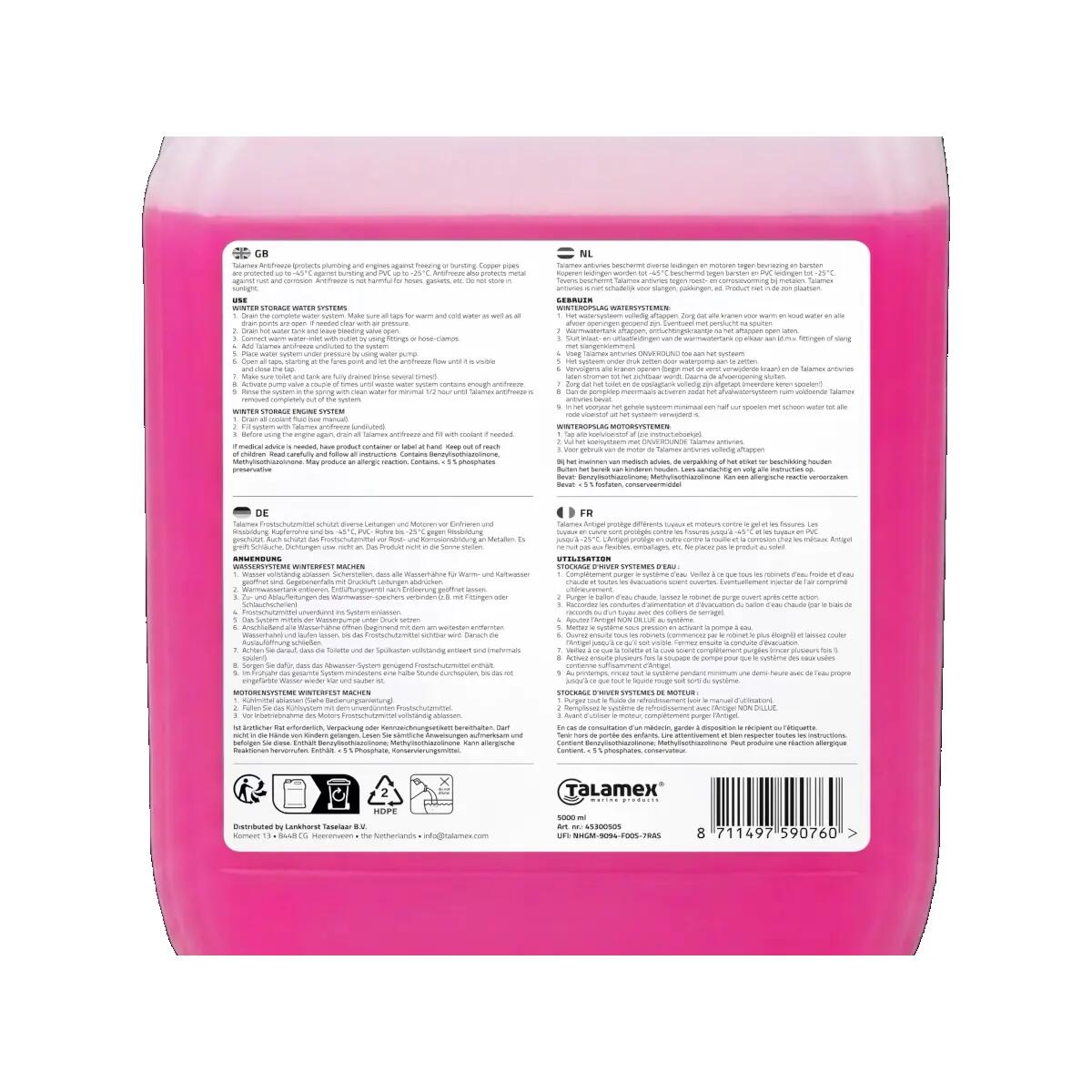 Anticongelante Anti Freeze para barcos - 5l 3/3