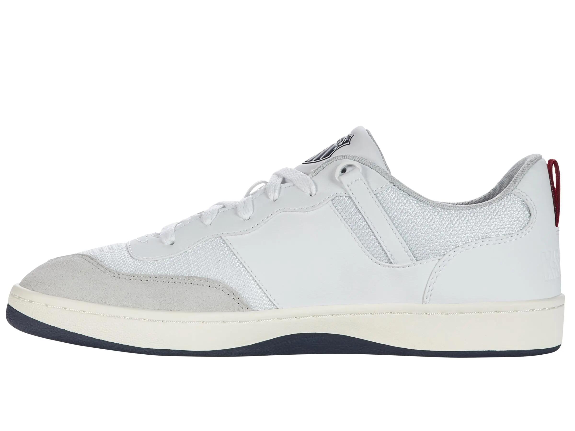 K-SWISS K-Varsity baskets basses blanches à lacets, bout rond 8/10