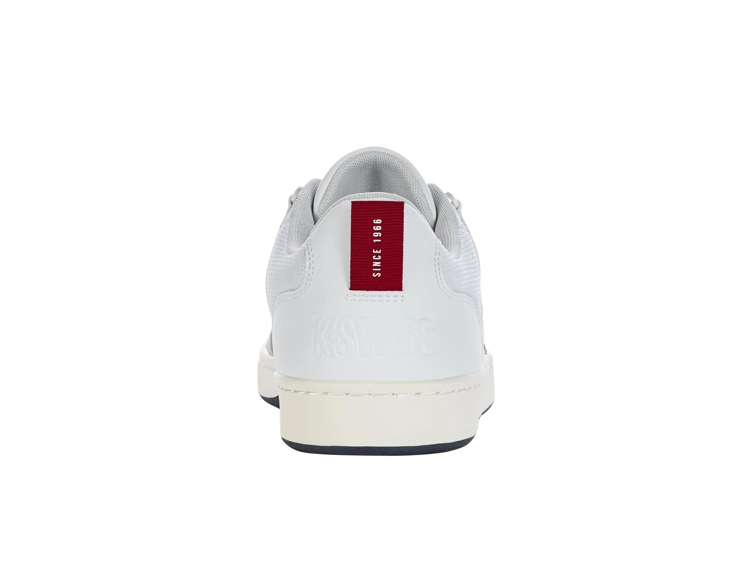 K-SWISS K-Varsity baskets basses blanches à lacets, bout rond 7/10