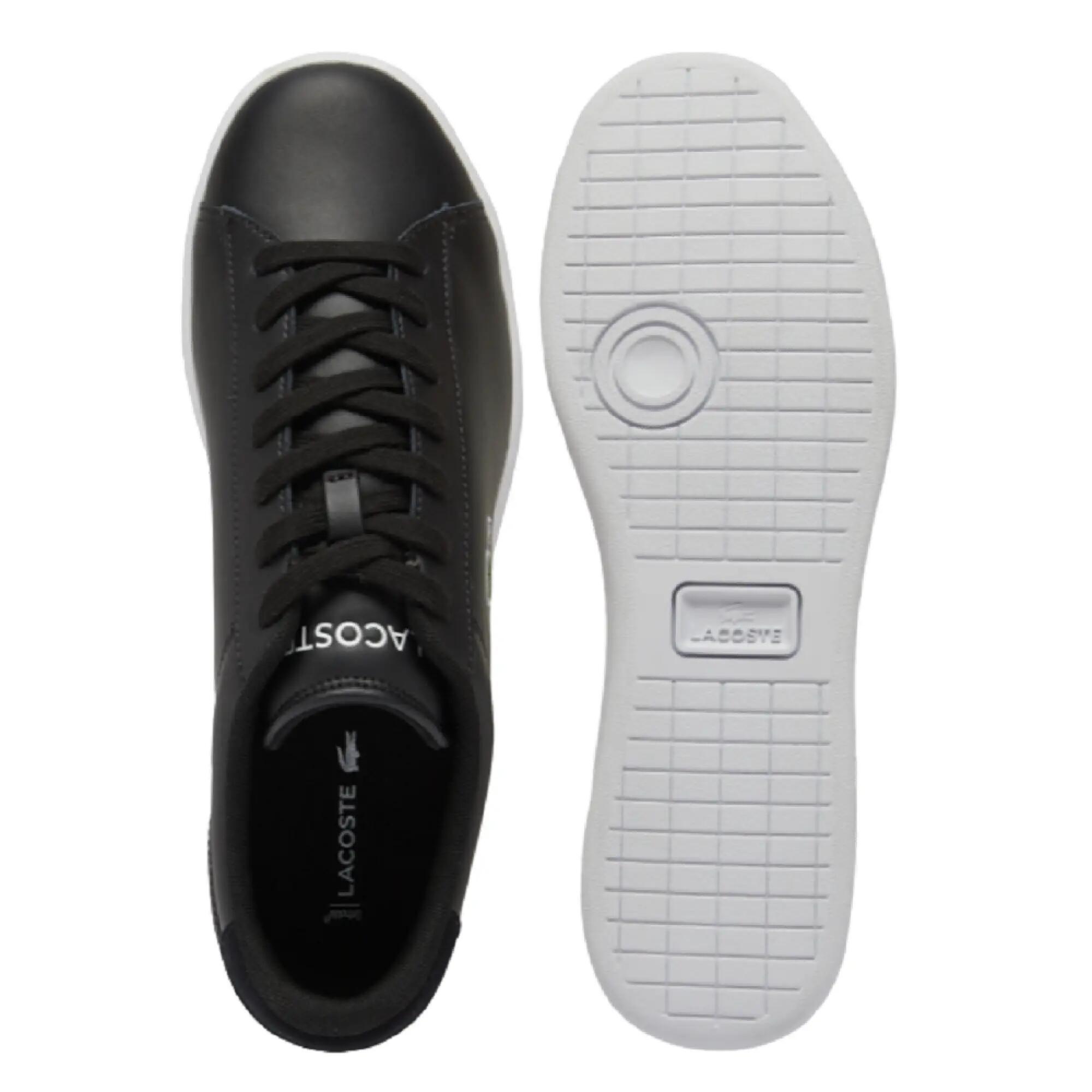 Sneakersy męskie Lacoste Carnaby Set buty sportowe tenisówki trampki czarne 6/6