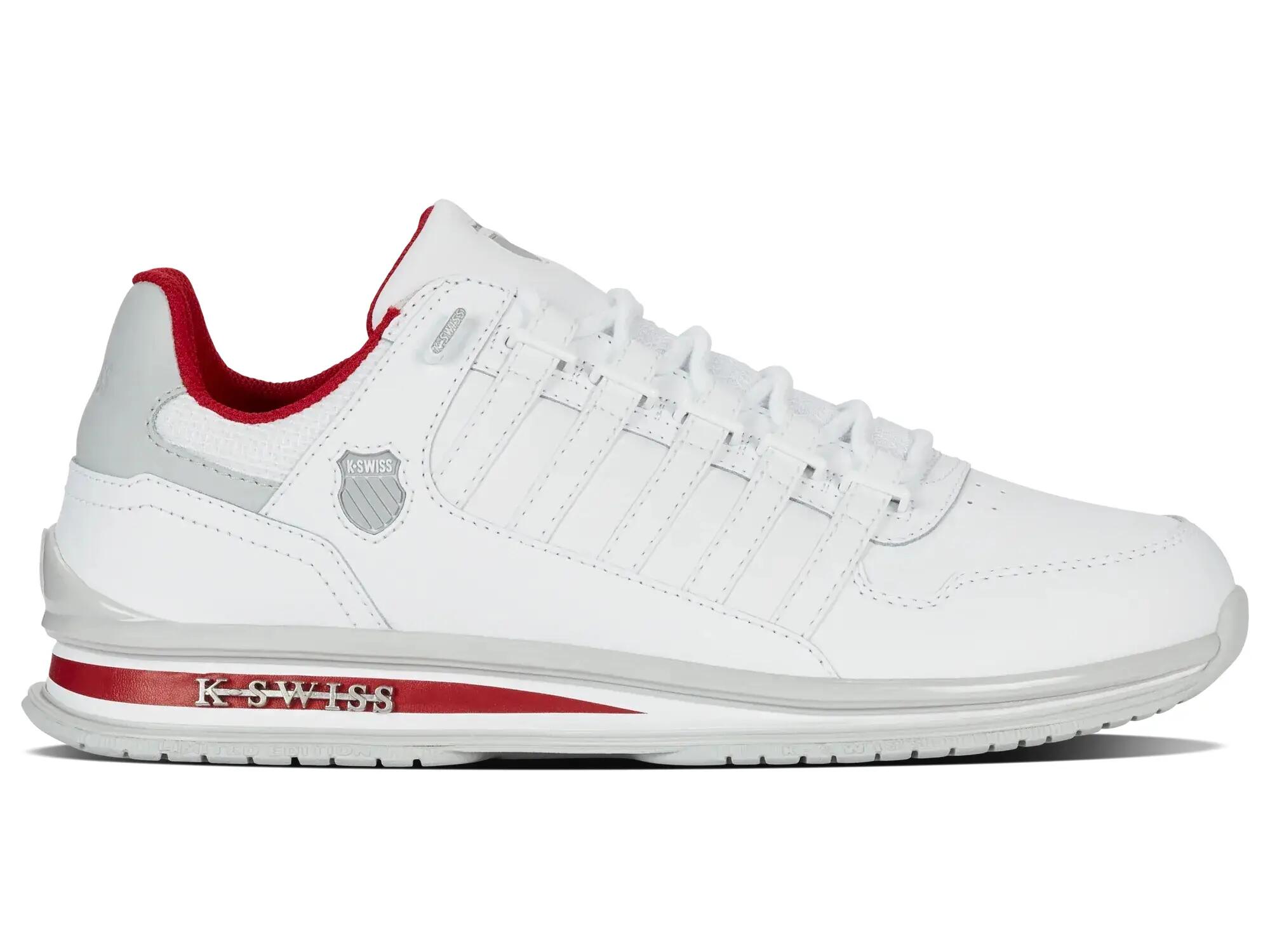 K-Swiss Rinzler GT Herren Sneaker Sportschuh 08907-168-M weiss/rot 7/7
