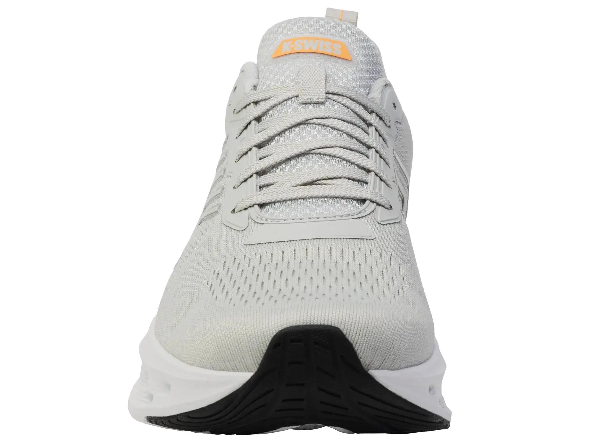 Chaussures de running K-SWISS Melrose Tubes Lite pour hommes, gris-noir-orange 5/7