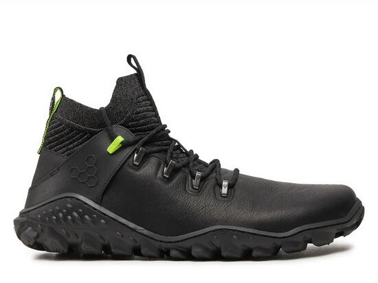 Panowie outdoorowy Vivobarefoot Magna Forest Esc - Męskie - Obsydian/Limonka