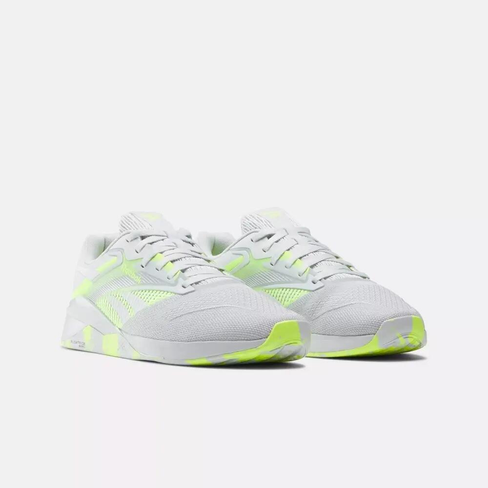 Sneakersy damskie Reebok Nano X4 buty sportowe treningowe tenisówki białe/żółte 7/7