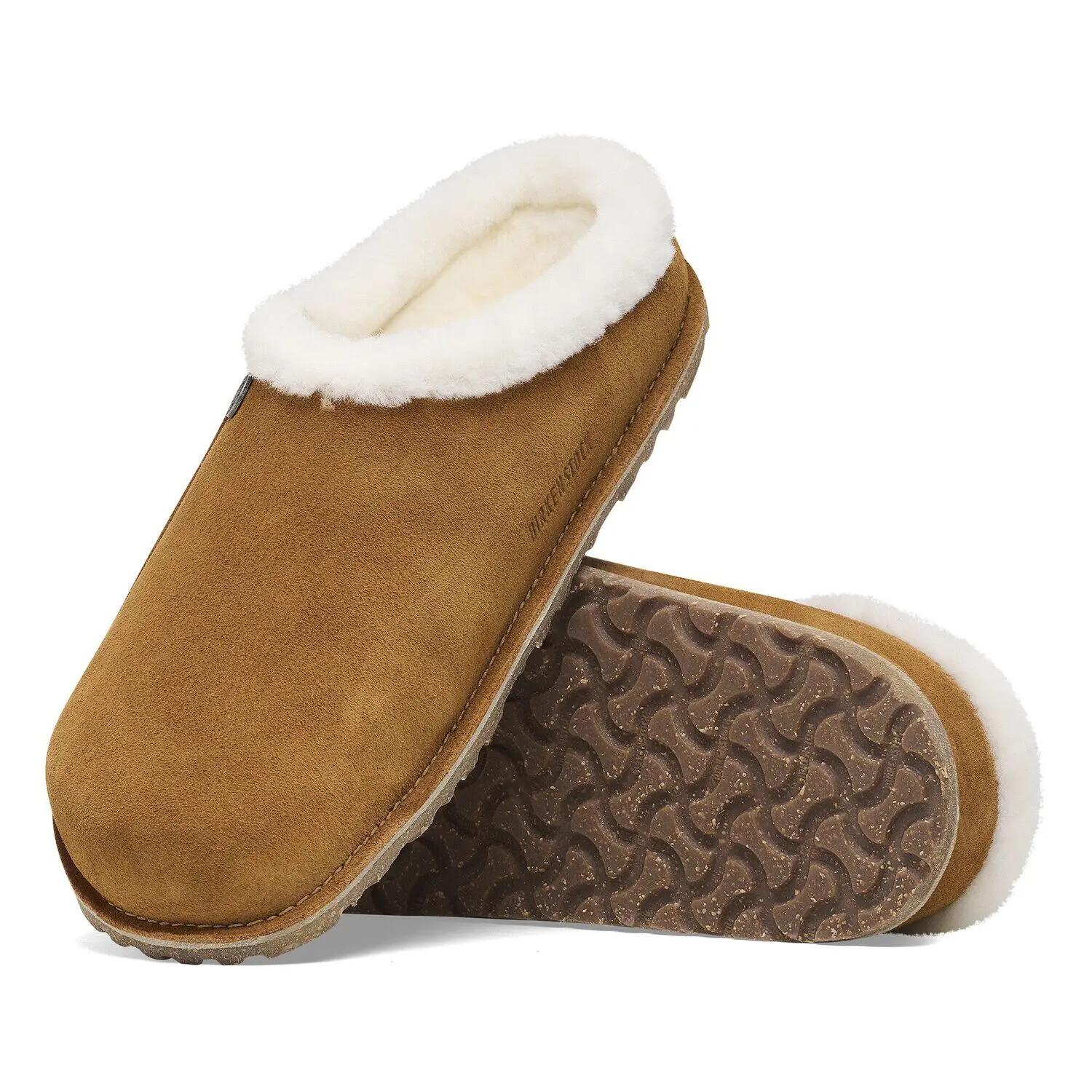 Unisex muły Birkenstock Zermatt brązowe wąskie 1023145 6/6