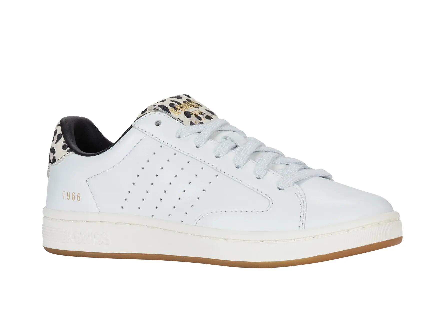 K-SWISS LOZAN KLUB LTH sportschoenen, wit, lage pasvorm, vetergesloten 6/7