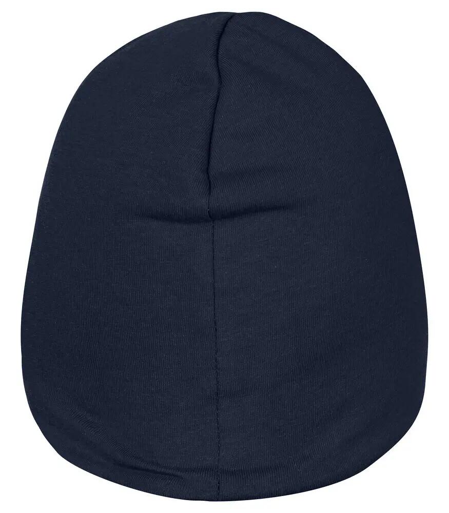 clique Baily berretto in cotone con fodera in pile — leggero e comodo – navy 2/3