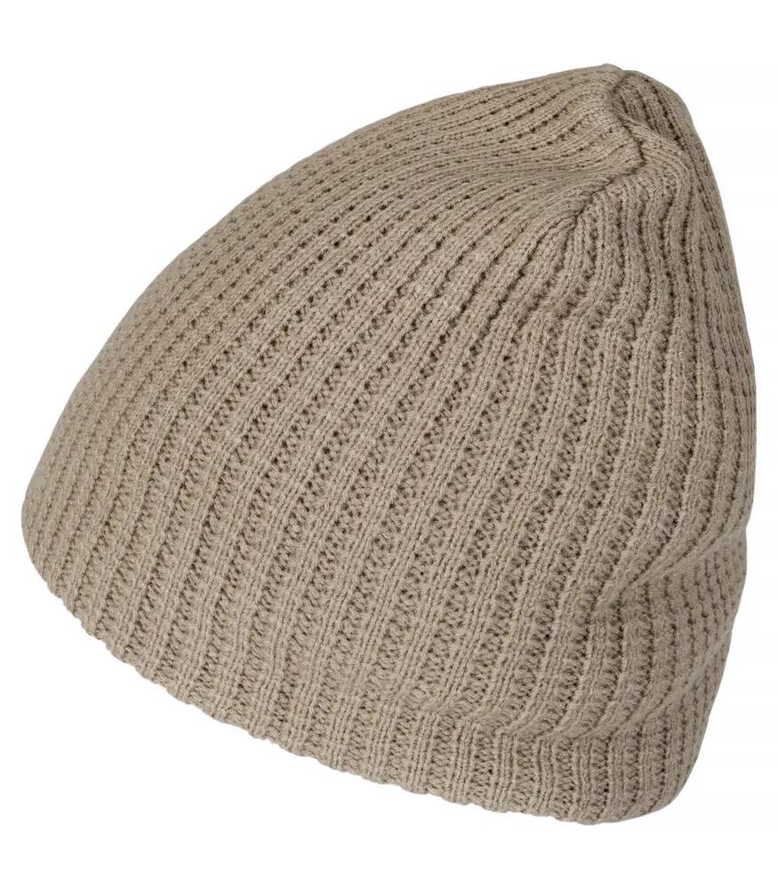 clique berretto Otto a doppia trama 100% acrilico – Sand 3/4