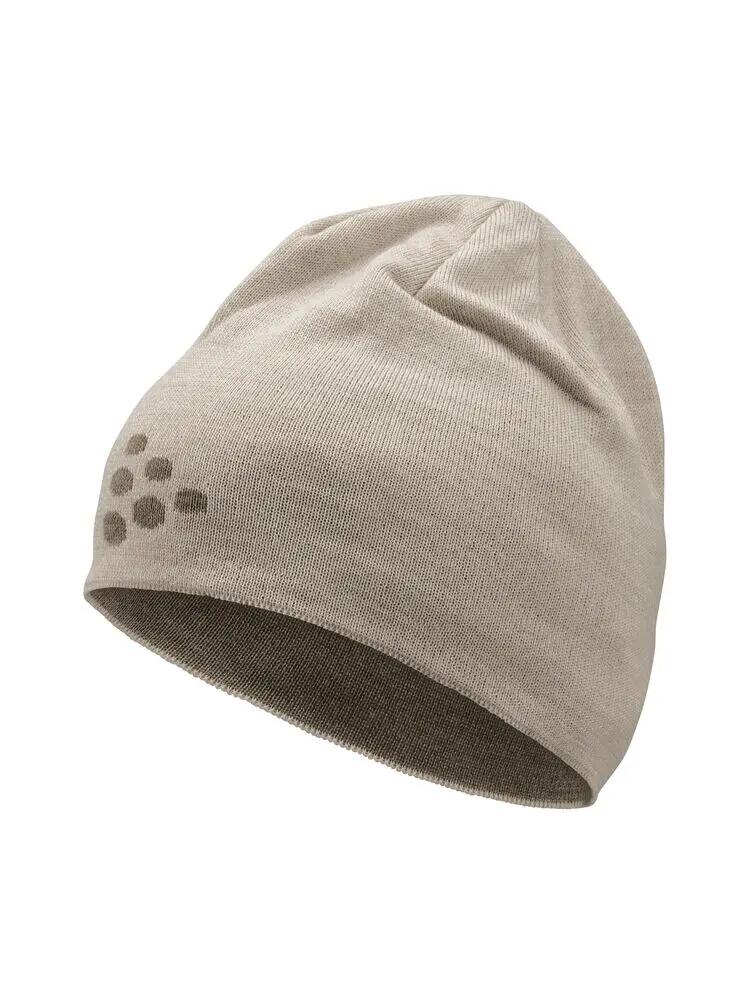 craft ADV Essence Merino muts van dunne wol – Clay/Dk Clay 1/1