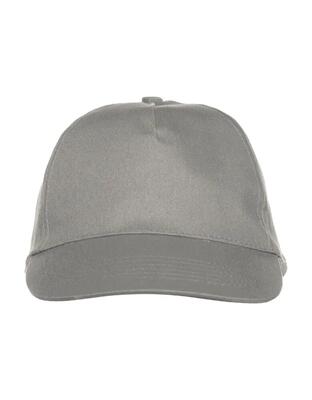Clique texas cap 5-panel pet van katoen – silver