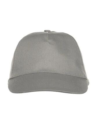 clique Texas Cap 5-Panel Cap aus Baumwolle – silver