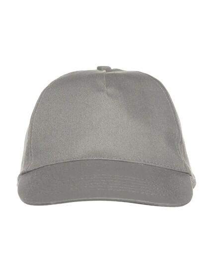 clique Texas Cap 5-Panel Cap aus Baumwolle – silver