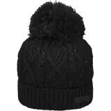 cmp Damen Strickmütze - One Size, wärmender Materialmix – U901 Nero 2/2