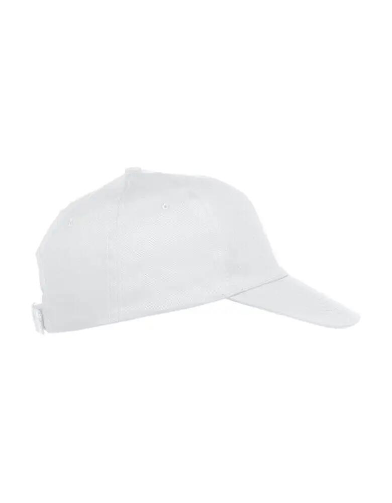 clique Texas Cap berretto 5 pannelli cotone bianco – white 4/4