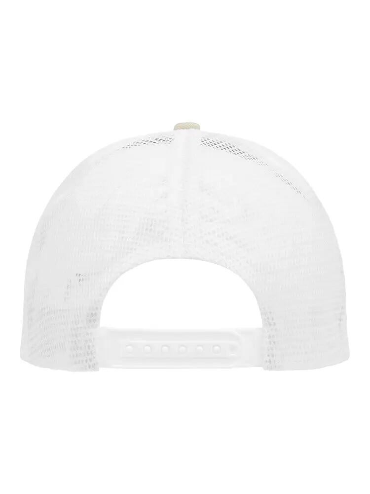 clique Trucker Cap in twill di cotone spazzolato e rete – Stone 4/5
