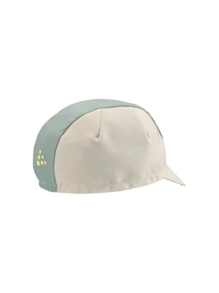 craft Endur Bike Cap em poliéster reciclado – Pale Leaf/Beige 2/3
