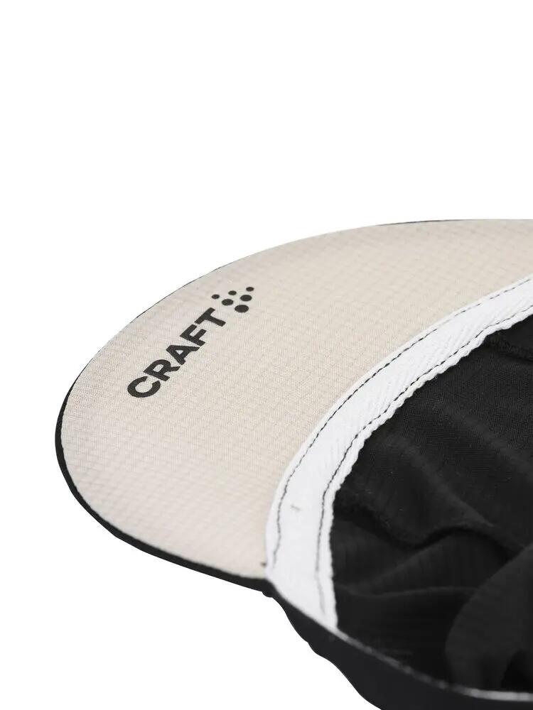 craft Pro Nano Cap ultralicht fietscap van gerecycled mesh – Black-Plaster 3/5