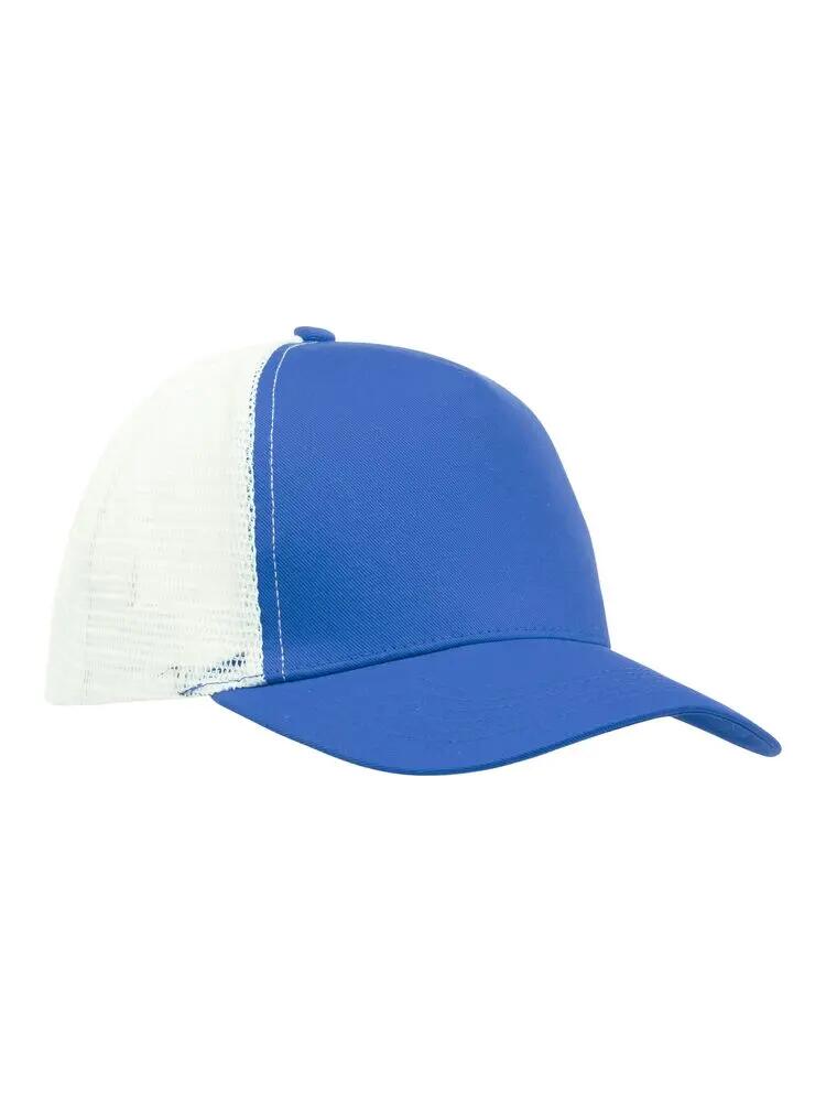clique Trucker Cap in twill di cotone spazzolato e rete polyester – Royal 2/5