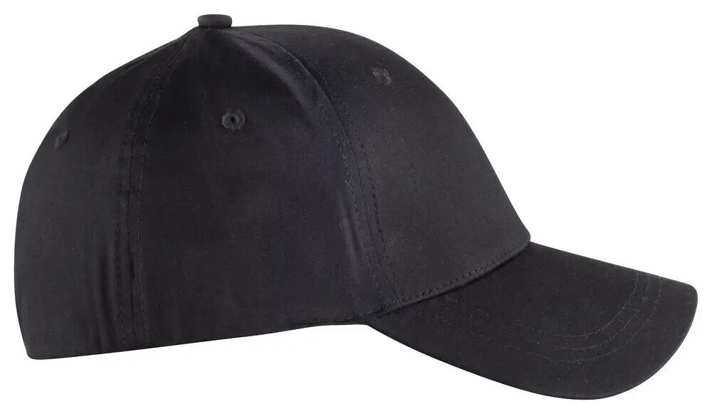 clique Flexifit Cap in cotone elasticizzato – Black 3/6