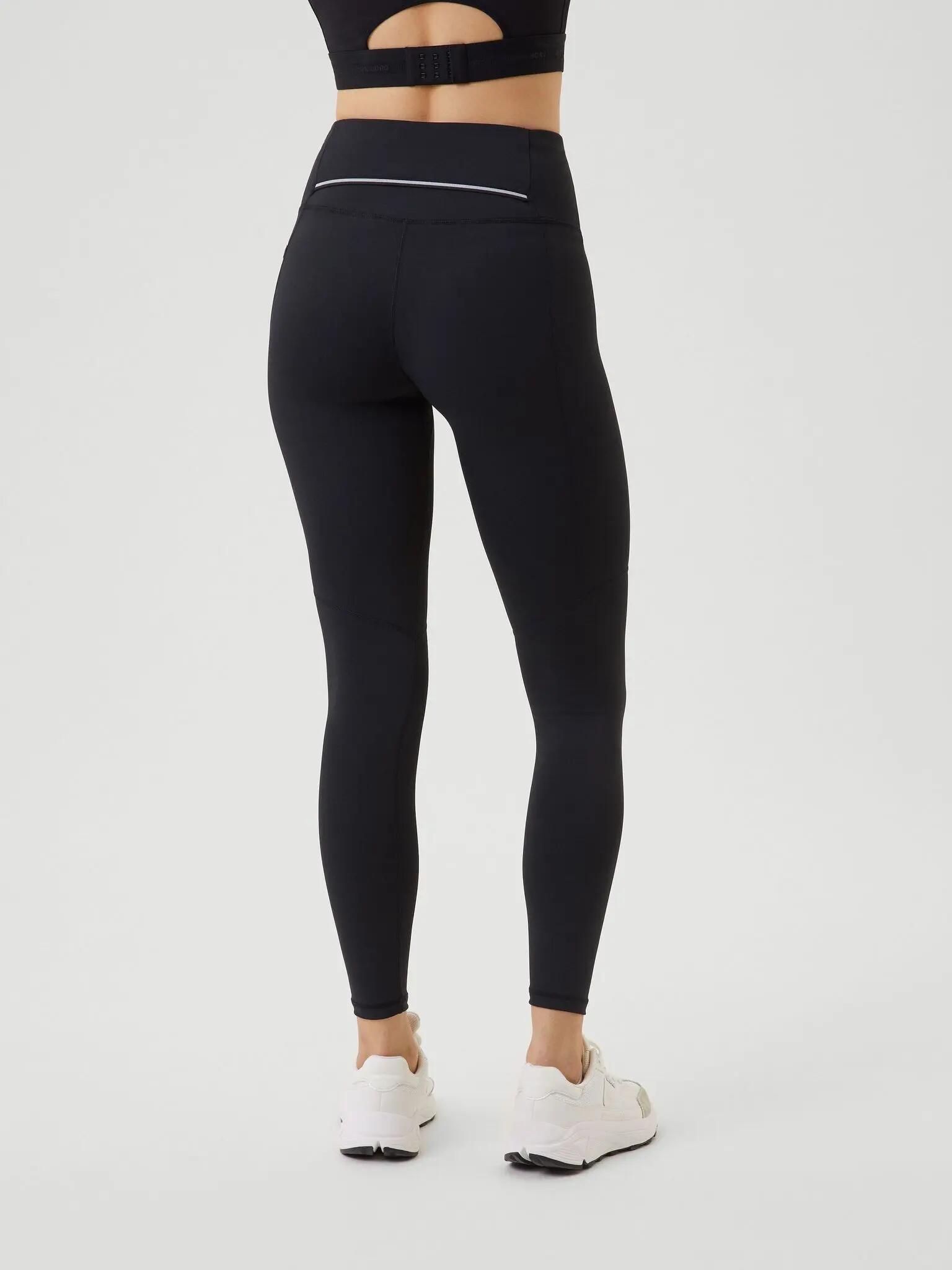 bjorn_borg ACE POCKET TIGHTS donna BLACK BEAUTY 2/4