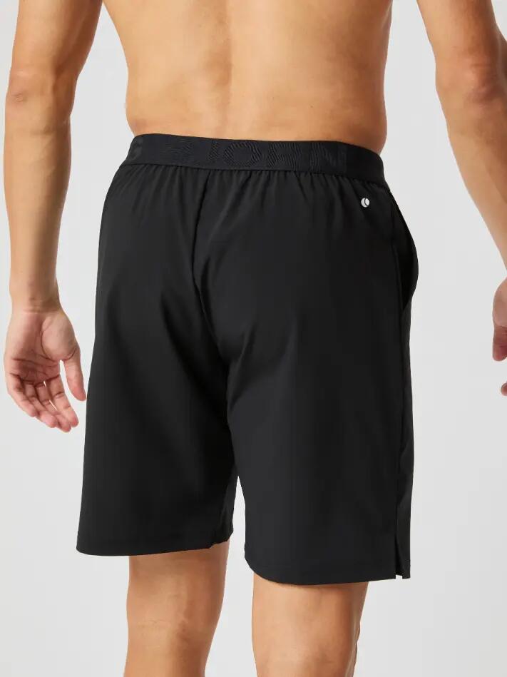 bjorn_borg BORG ATHLETIC 9" SHORTS in poliestere riciclato – BLACK BEAUTY 2/4