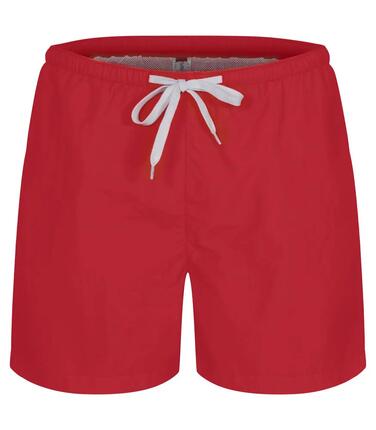 clique Venice — Legere Unisex-Shorts aus recyceltem Polyamid – Red