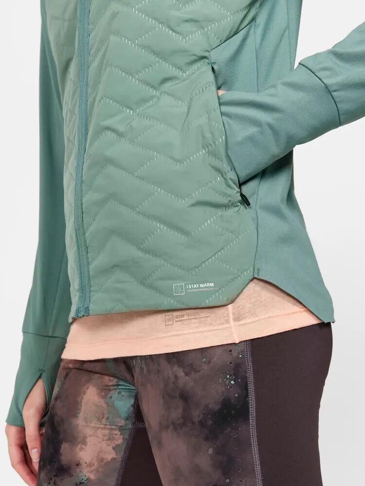 craft ADV SubZ Jacket 3 W – Isolamento leve, corte regular – Thyme 5/6