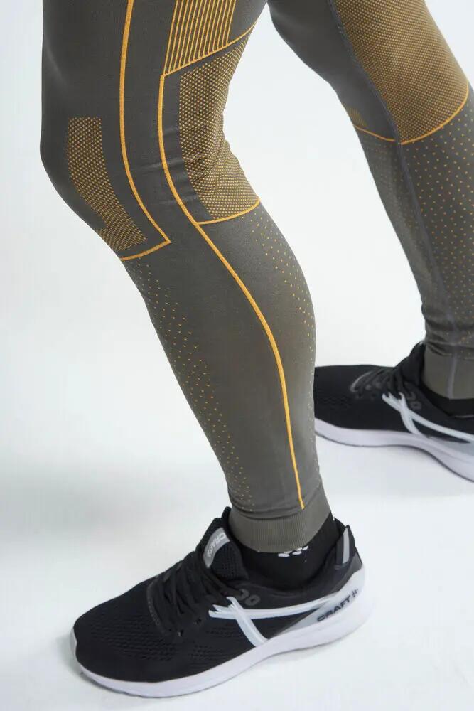 craft Active Intensity Pants M – Ademend functioneel tight – Granite-Amber 2/5