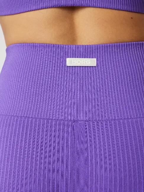 bjorn_borg STUDIO SEAMLESS RIBBED TIGHTS — SIMPLY PURPLE 3/3