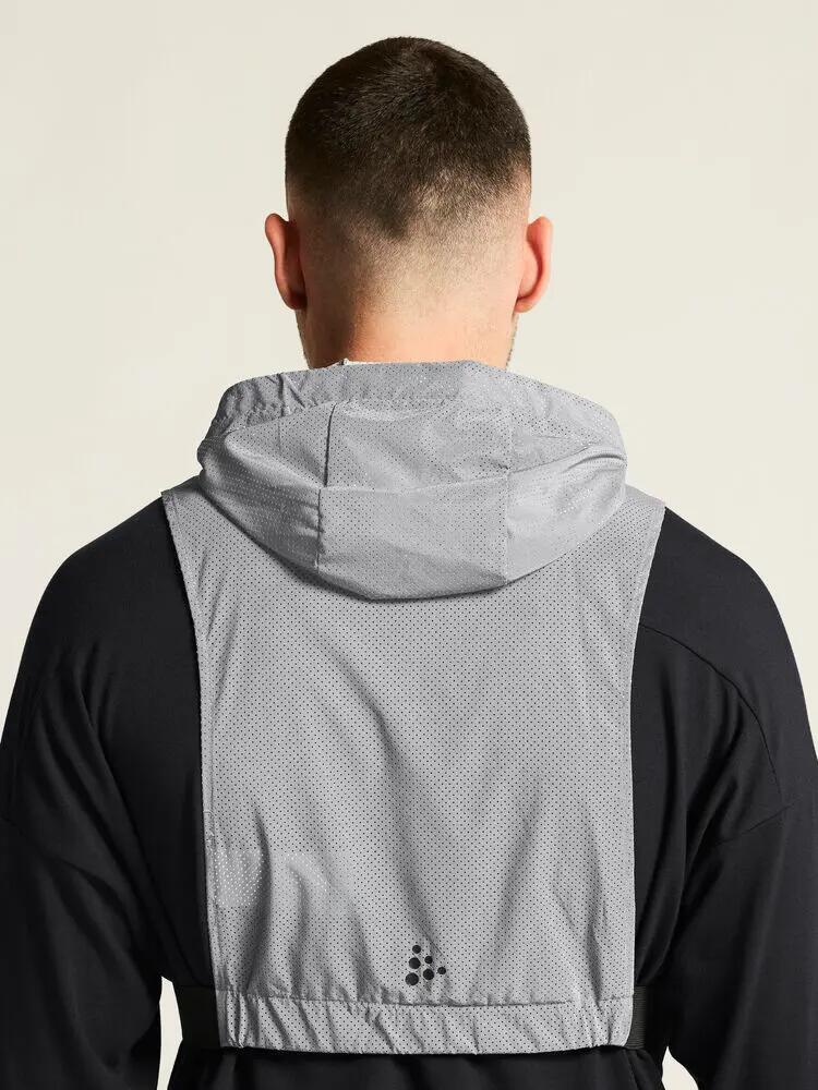 craft ADV Lumen Short Vest – colete curto refletor perfurado – Silver reflective 7/7
