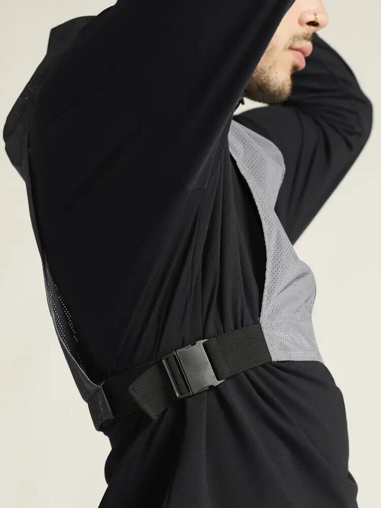 craft ADV Lumen Short Vest – colete curto refletor perfurado – Silver reflective 3/7