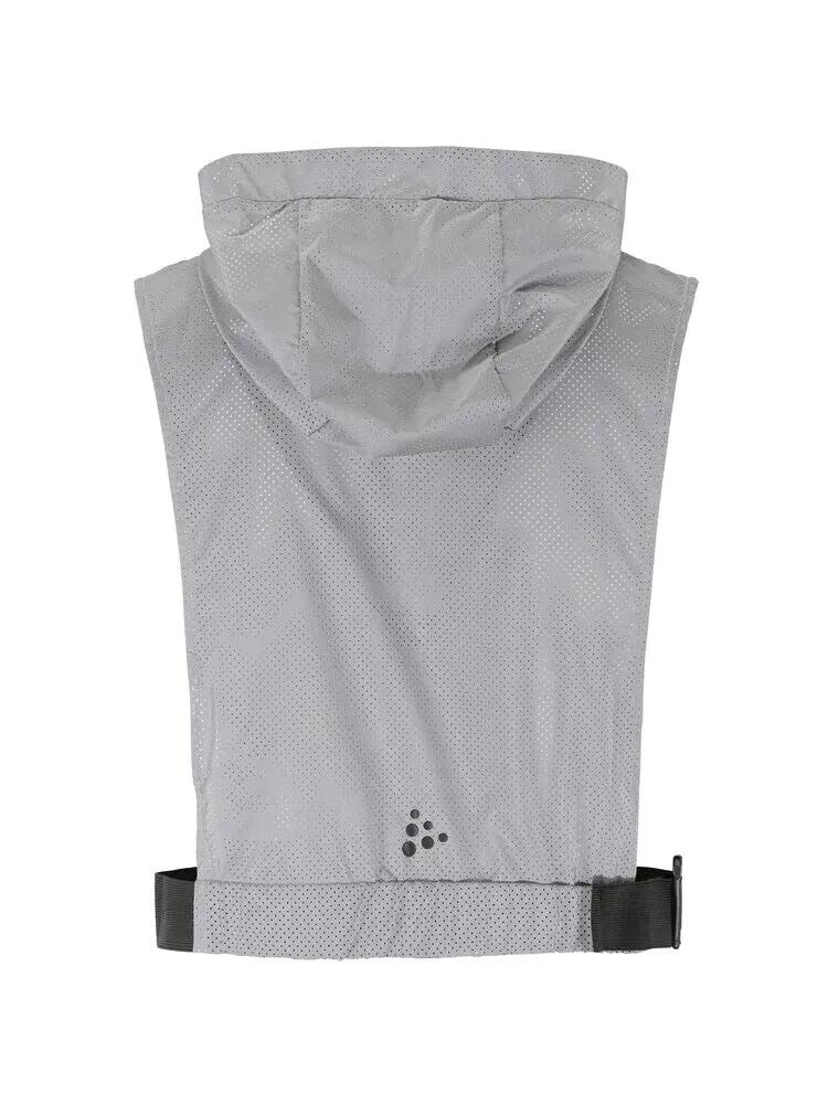 craft ADV Lumen Short Vest – colete curto refletor perfurado – Silver reflective 2/7
