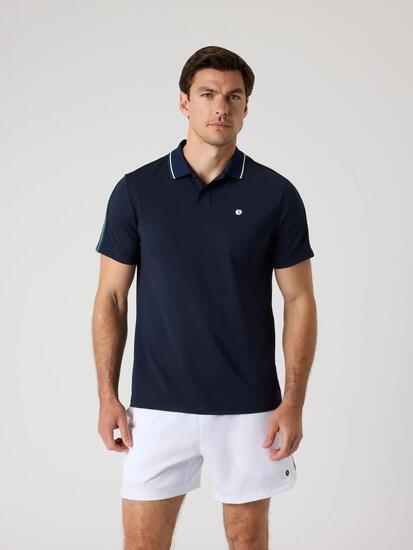 bjorn_borg ACE RETRO POLO SHIRT van gerecycled polyester – NIGHT SKY