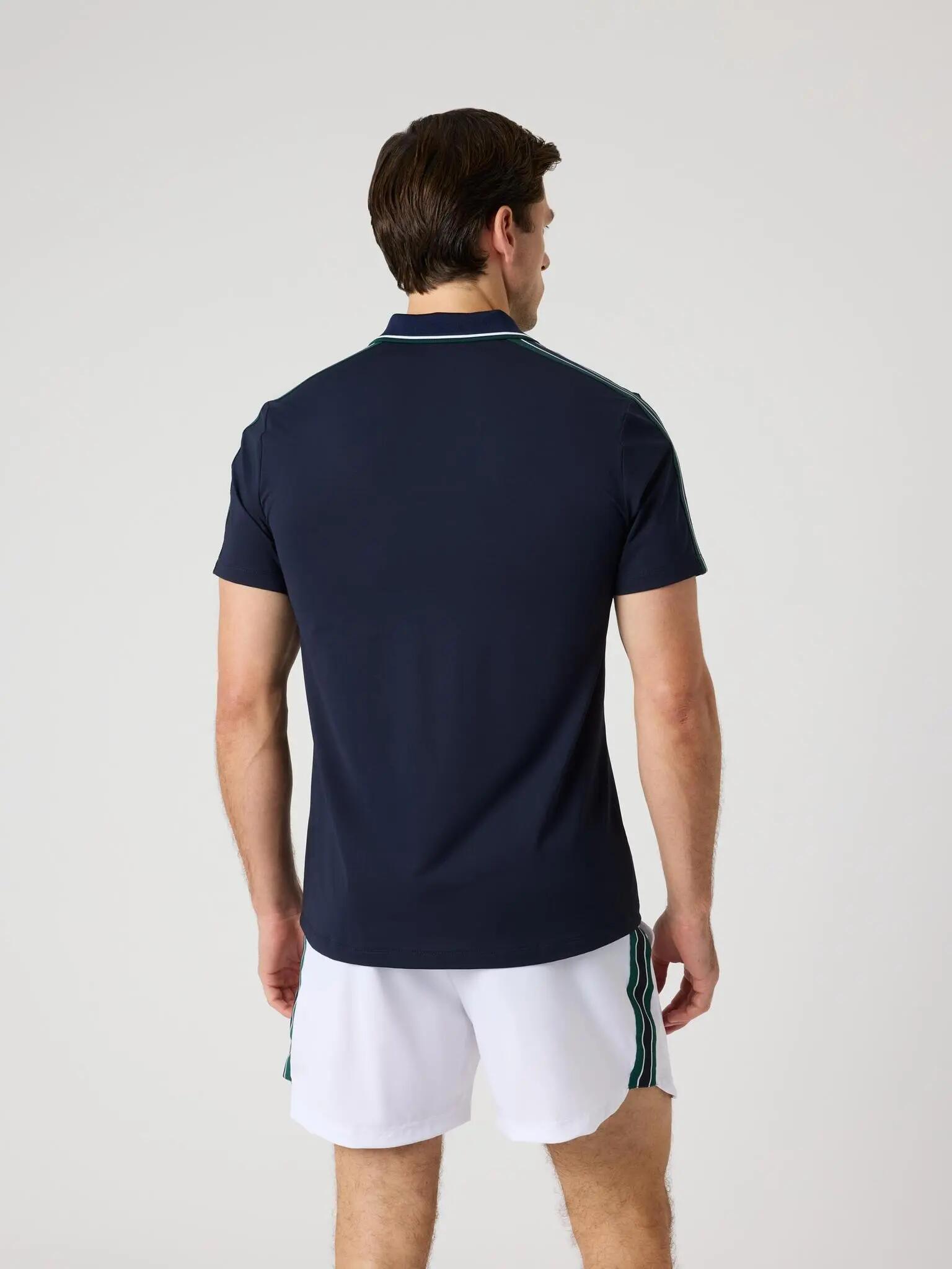 bjorn_borg ACE RETRO POLO SHIRT in poliestere riciclato – NIGHT SKY 2/4