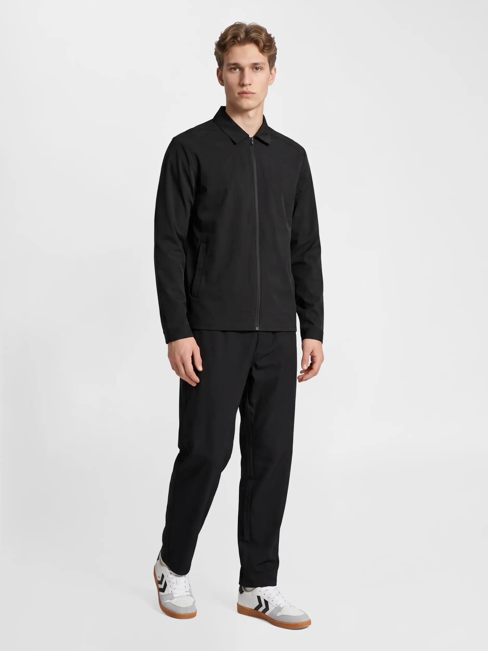 hummel Pantalone chino FORMAL CHINO PANT BEE – Linea curata – BLACK 4/5
