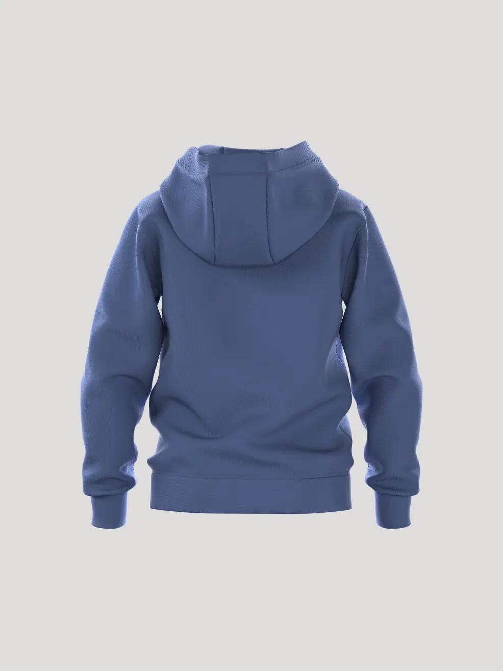 bjorn_borg BORG ESSENTIAL 4 HOODIE junior en polyester recyclé – COASTAL FJORD 3/4