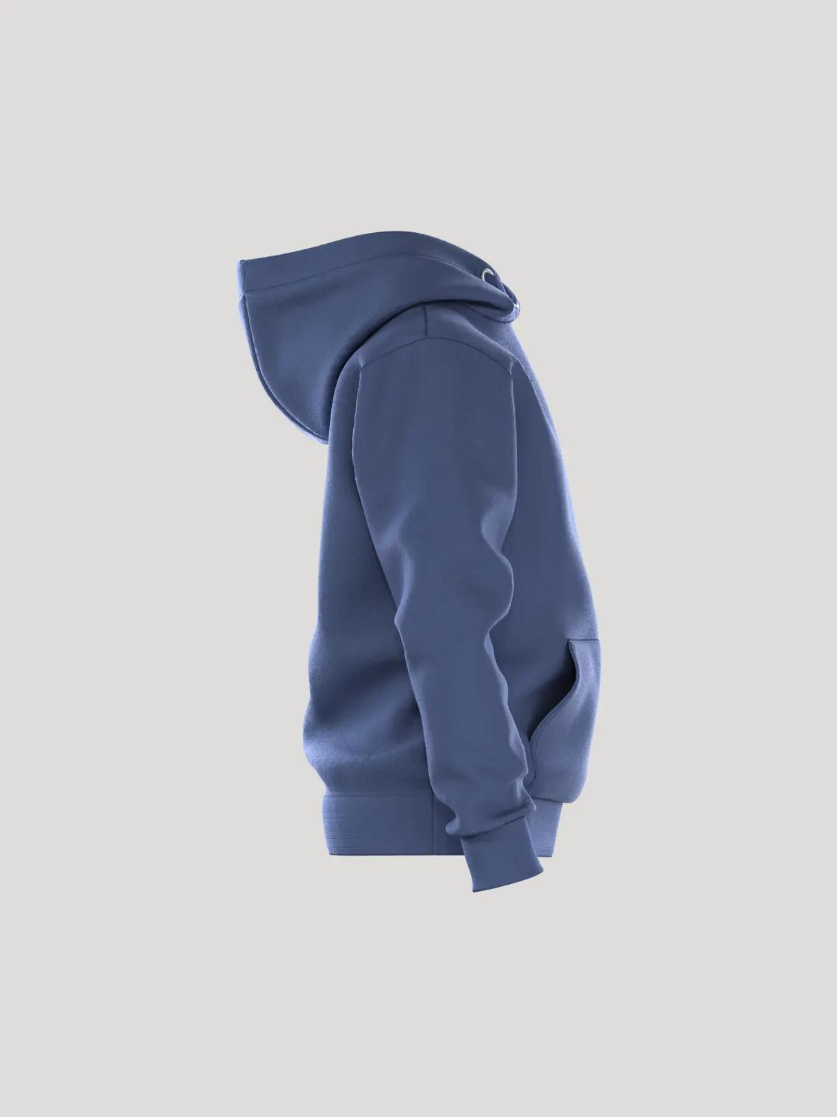 bjorn_borg BORG ESSENTIAL 4 HOODIE junior en polyester recyclé – COASTAL FJORD 2/4
