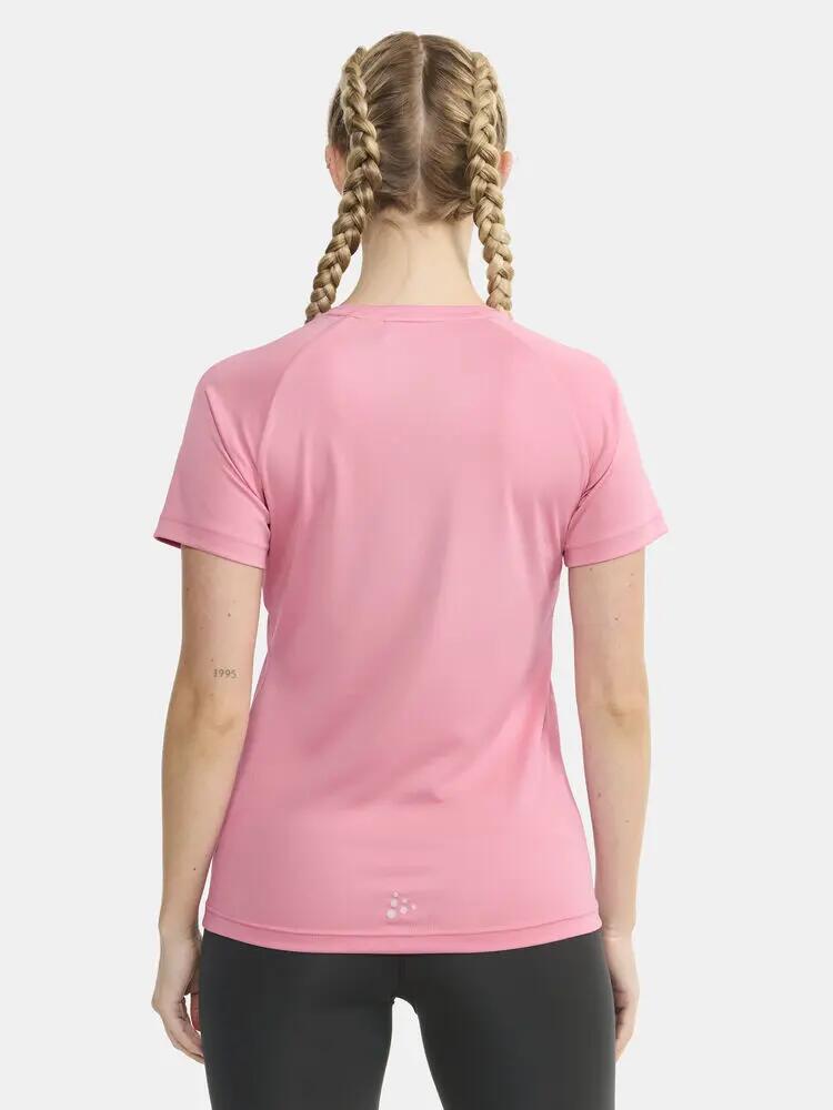 craft CORE Essence Logo Tee W - T-shirt training in poliestere riciclato – Whiz 5/7