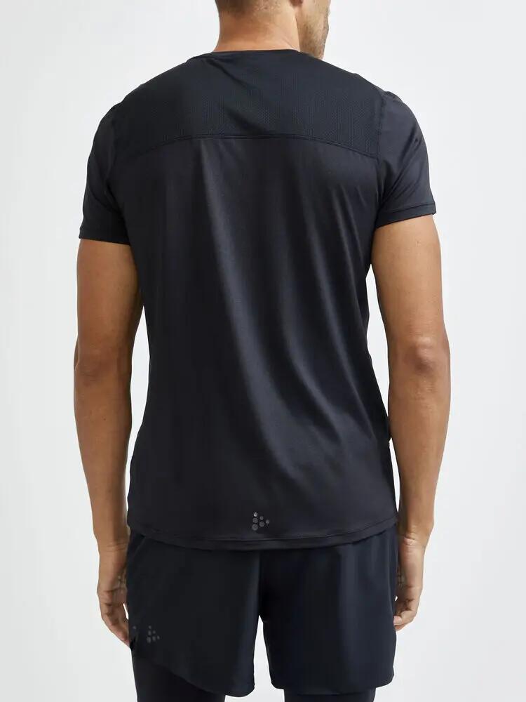 craft ADV Essence SS Tee Uomo — traspirante, morbido, in poliestere riciclato – 5/7