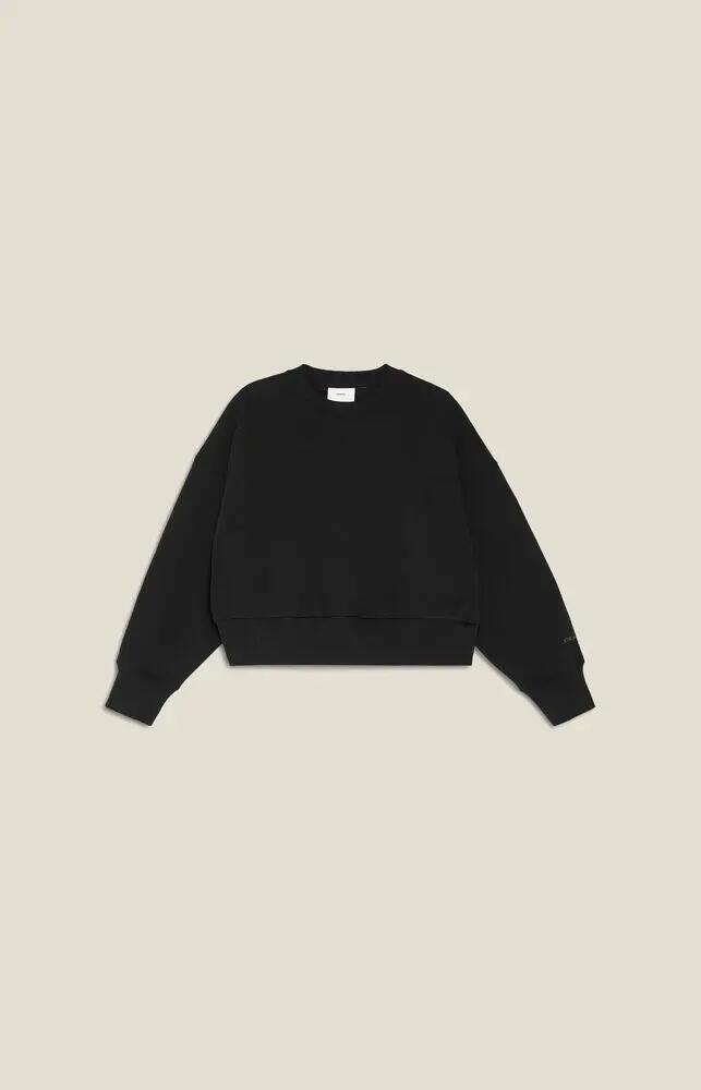 craft Frequent cropped RN W Felpa corta in cotone biologico – Black 2/7