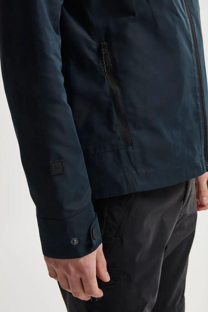 craft Casual Spring Jkt M nero – giacca primaverile morbida con collo alto – 4/5